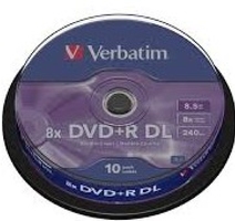 DVD-R vierge Verbatim 4.7GB 16X 120 